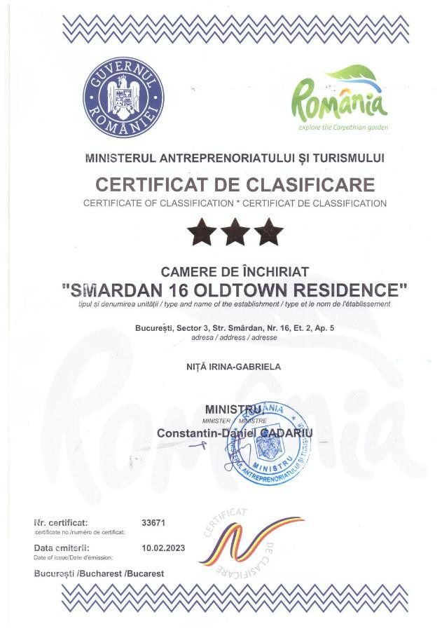 Smardan 16 Oldtown Residence Βουκουρέστι Εξωτερικό φωτογραφία